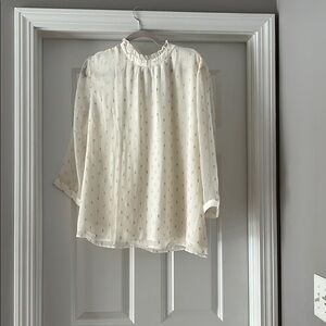 Ann Taylor Cream blouse